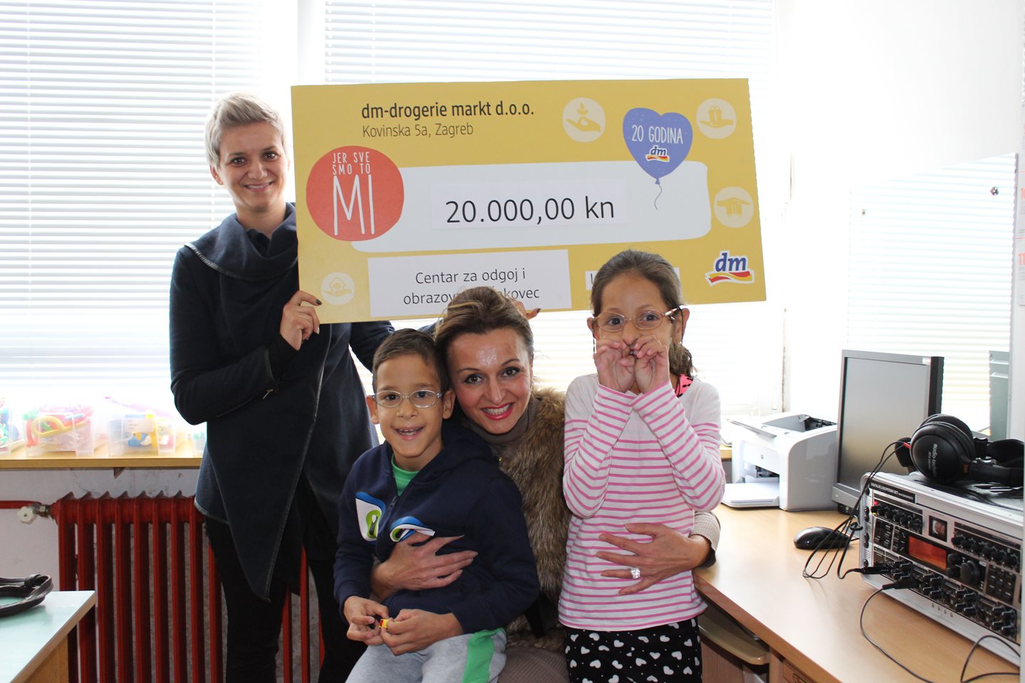 Donacija dm-a za brži napredak učenika Centra za odgoj i obrazovanje Čakovec