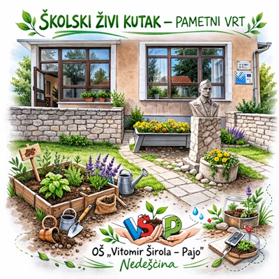Školski živi kutak – pametni vrt