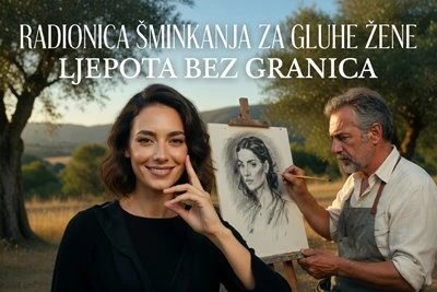 "Ljepota bez granica – radionica šminkanja za gluhe žene"
