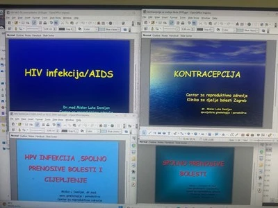 Savjetovanje  djevojaka o spolno prenosivim bolestima, menstruaciji i zaštiti