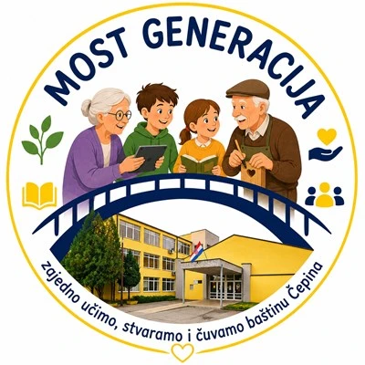 Most generacija – zajedno učimo, stvaramo i čuvamo baštinu Čepina